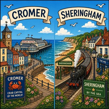 Sheringham or Cromer (Bedford Route)
